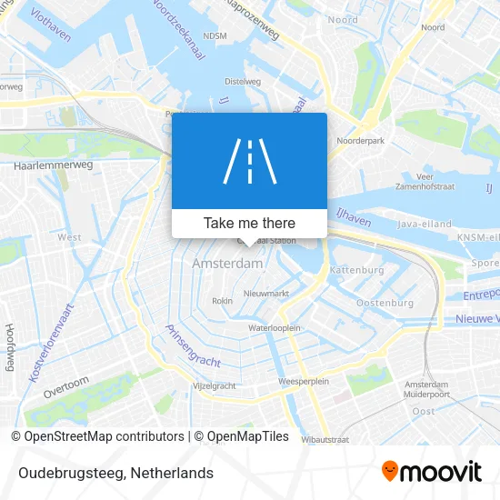 Oudebrugsteeg map