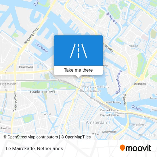 Le Mairekade map
