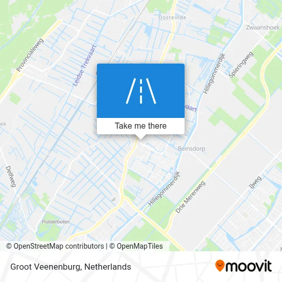 Groot Veenenburg map