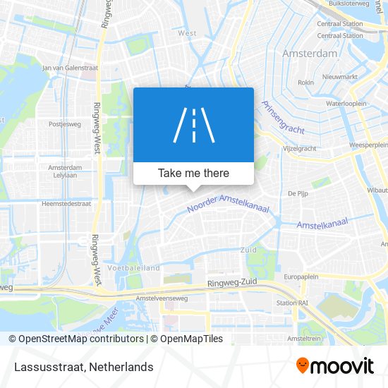 Lassusstraat map