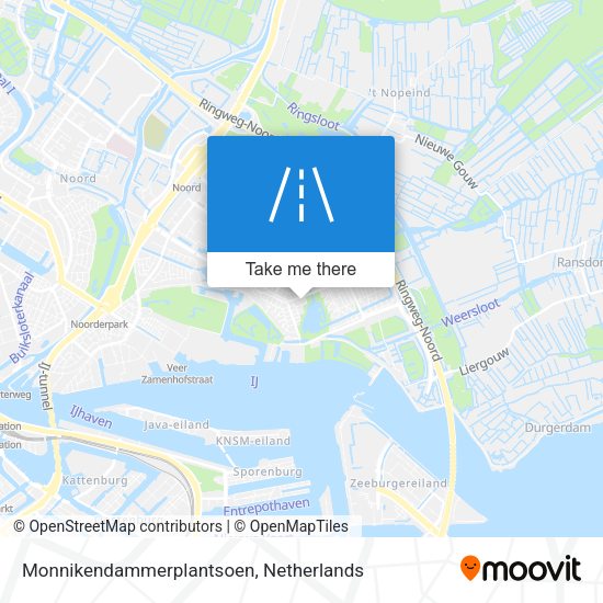 Monnikendammerplantsoen map
