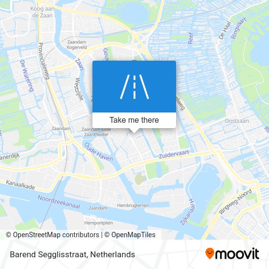 Barend Segglisstraat map