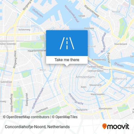 Concordiahofje-Noord map