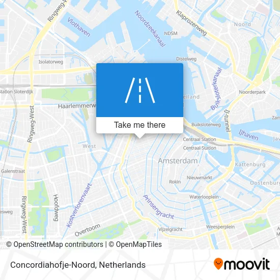 Concordiahofje-Noord map