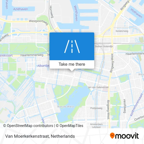Van Moerkerkenstraat map