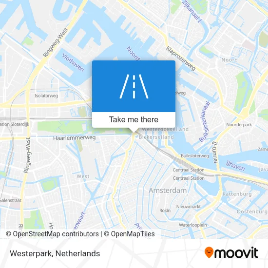 Westerpark map