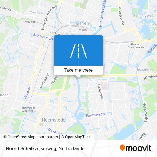 Noord Schalkwijkerweg map