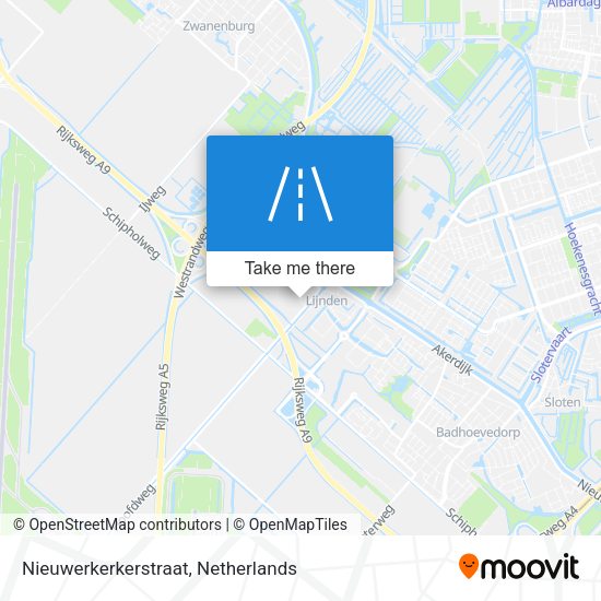 Nieuwerkerkerstraat map