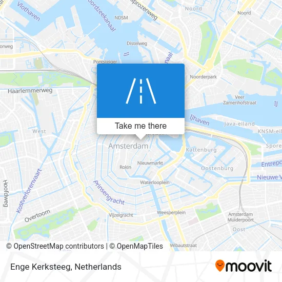 Enge Kerksteeg map