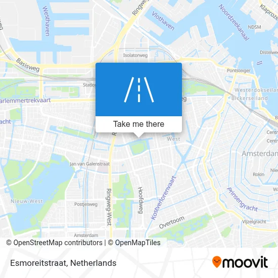 Esmoreitstraat map
