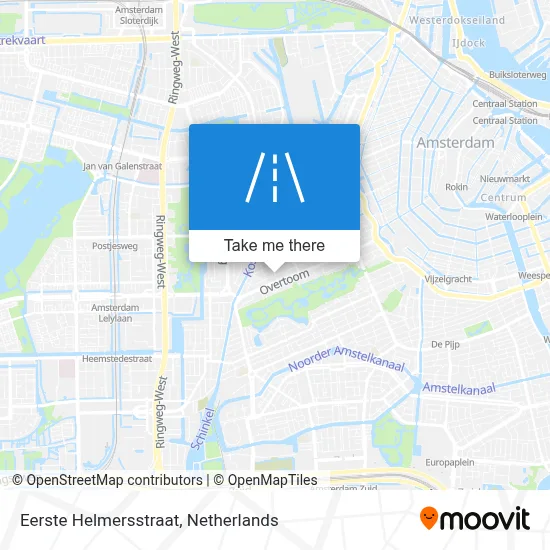 Eerste Helmersstraat map