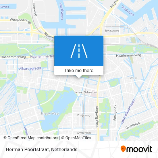 Herman Poortstraat map