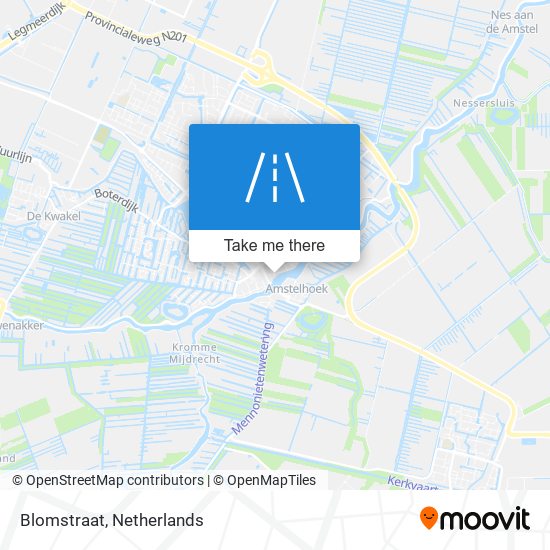 Blomstraat map