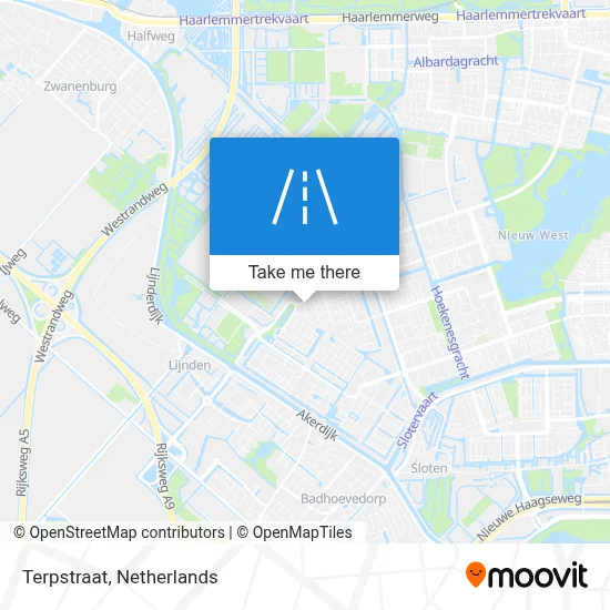 Terpstraat map