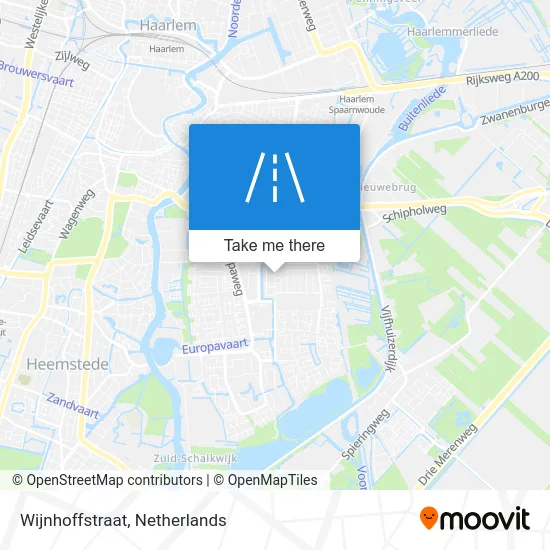 Wijnhoffstraat map