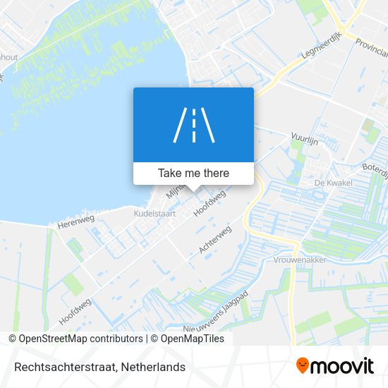 Rechtsachterstraat map
