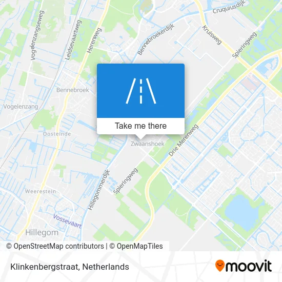 Klinkenbergstraat map