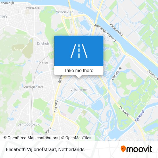 Elisabeth Vijlbriefstraat map