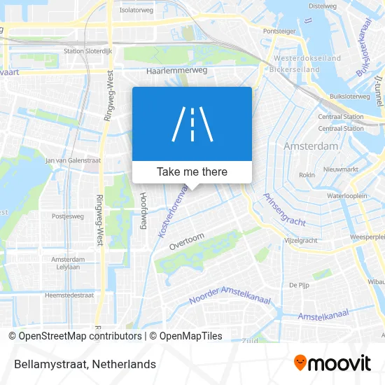 Bellamystraat map