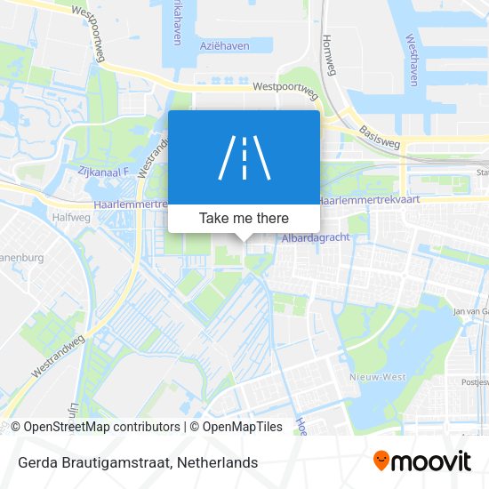 Gerda Brautigamstraat map