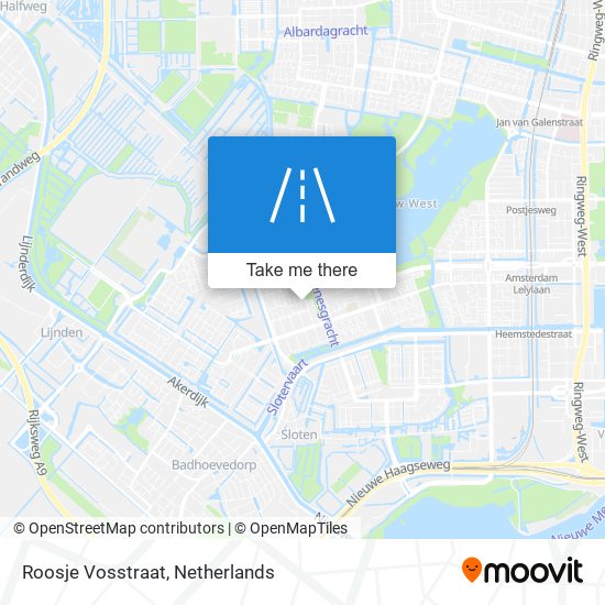 Roosje Vosstraat Karte