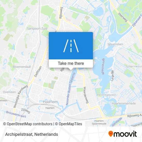 Archipelstraat map