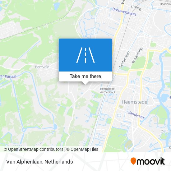 Van Alphenlaan Karte