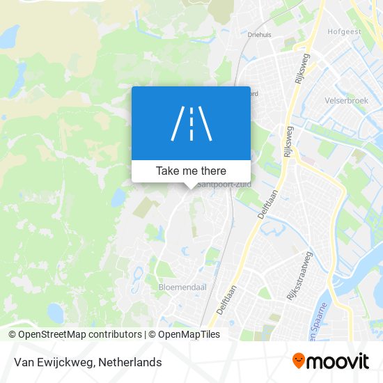 Van Ewijckweg Karte