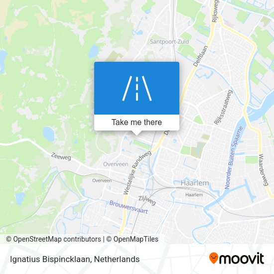 Ignatius Bispincklaan map