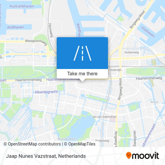 Jaap Nunes Vazstraat map