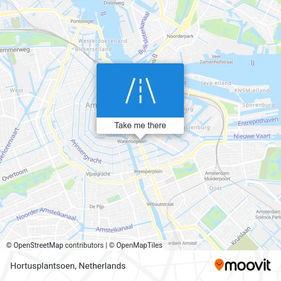 Hortusplantsoen map