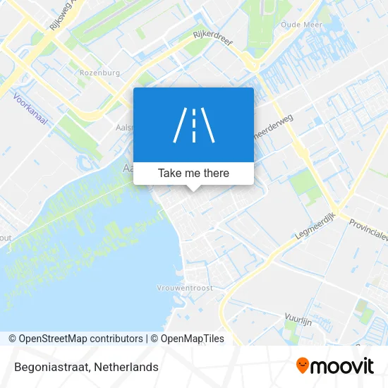 Begoniastraat map