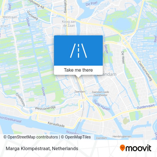 Marga Klompéstraat map