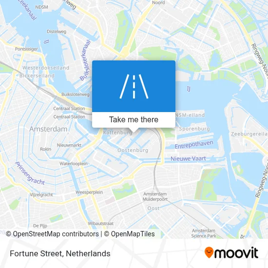 Fortuinstraat map