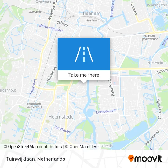 Tuinwijklaan map