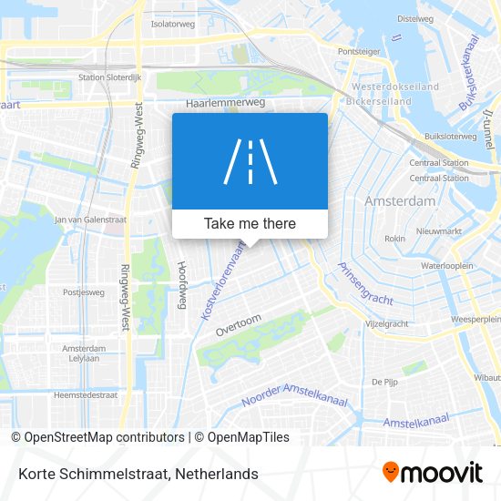 Korte Schimmelstraat map