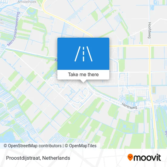 Proostdijstraat map