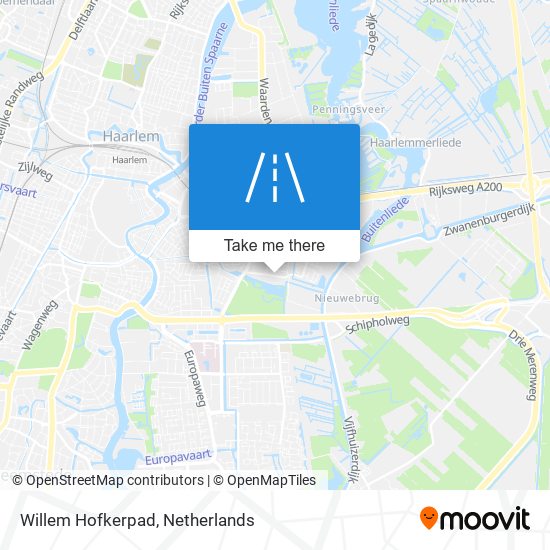 Willem Hofkerpad map