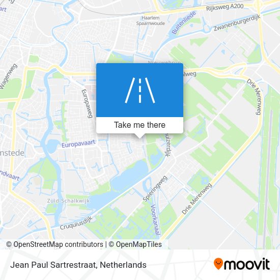 Jean Paul Sartrestraat map