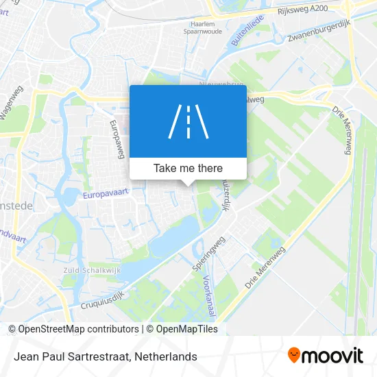 Jean Paul Sartrestraat map