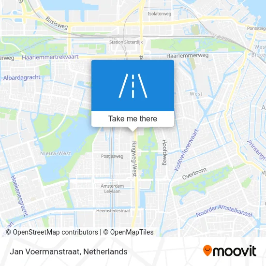 Jan Voermanstraat map