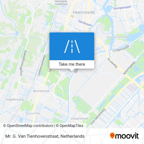 Mr. G. Van Tienhovenstraat map