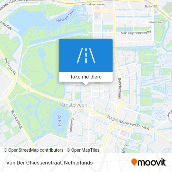 Van Der Ghiessenstraat map