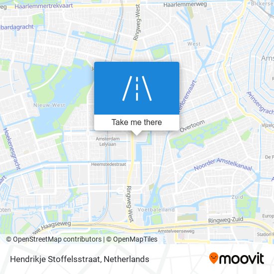 Hendrikje Stoffelsstraat Karte