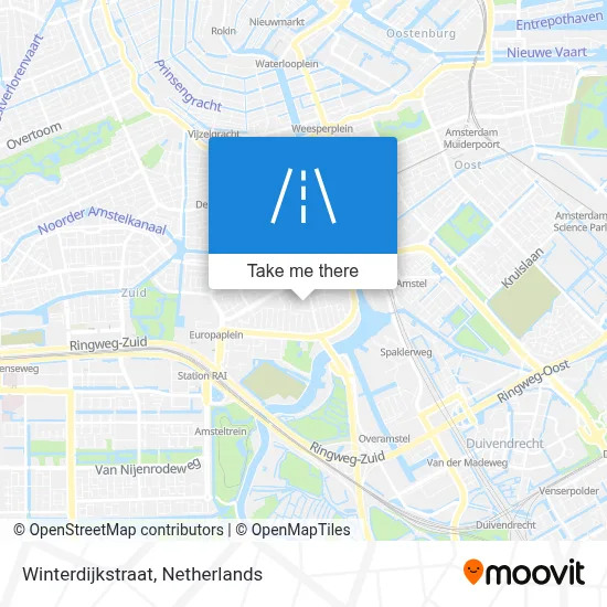 Winterdijkstraat map