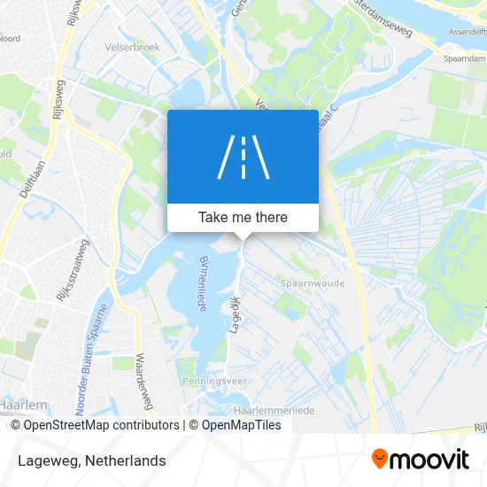 Lageweg map