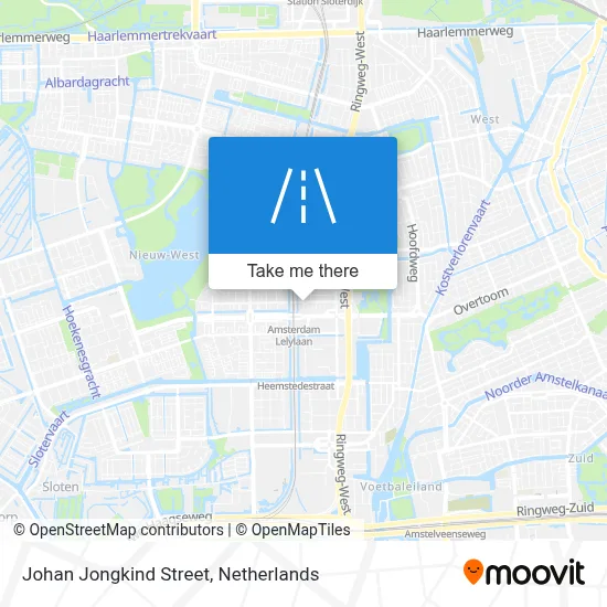 Johan Jongkindstraat map