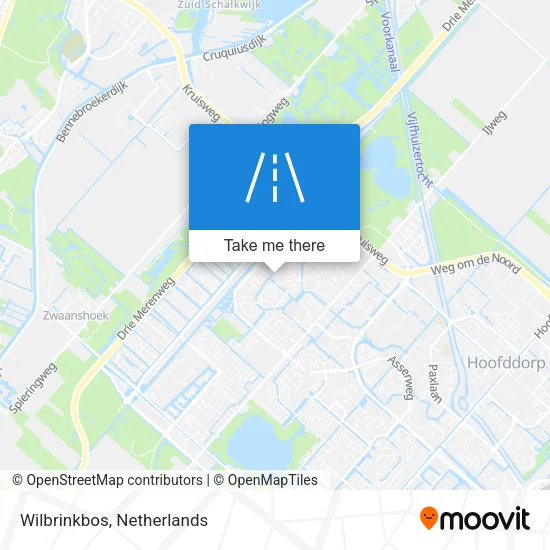 Wilbrinkbos map