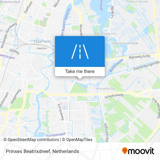 Prinses Beatrixdreef map