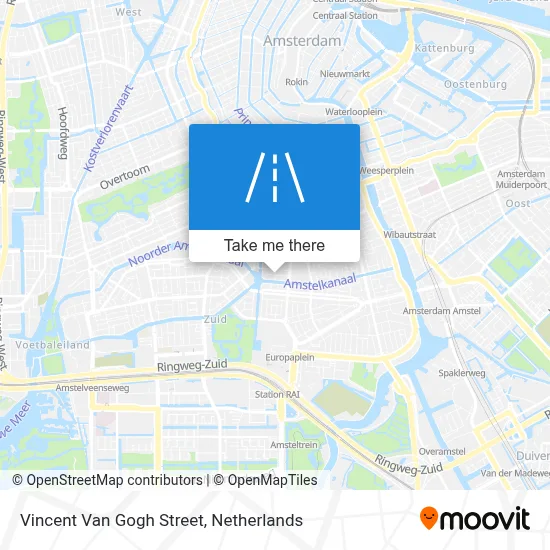 Vincent Van Goghstraat map